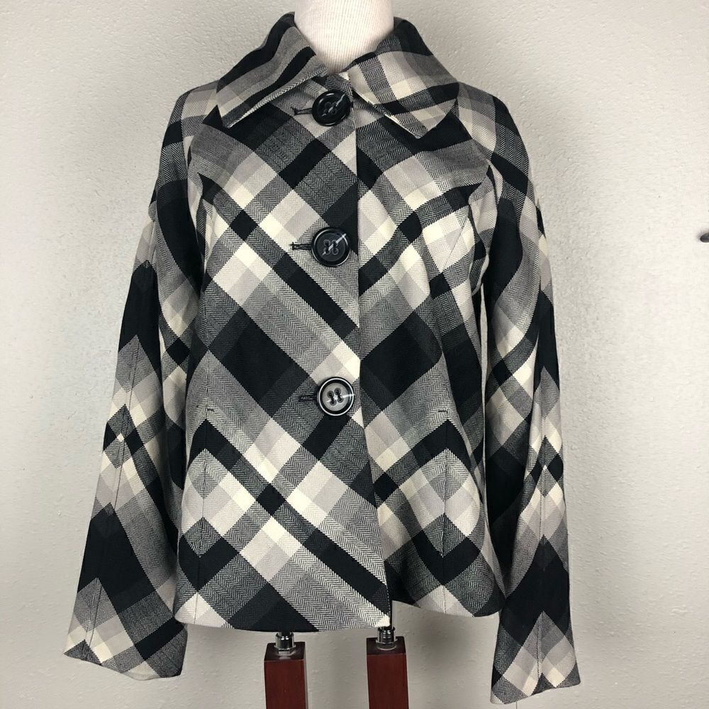 NWT Nine & Co. Wool Blend Blazer Jacket Size M